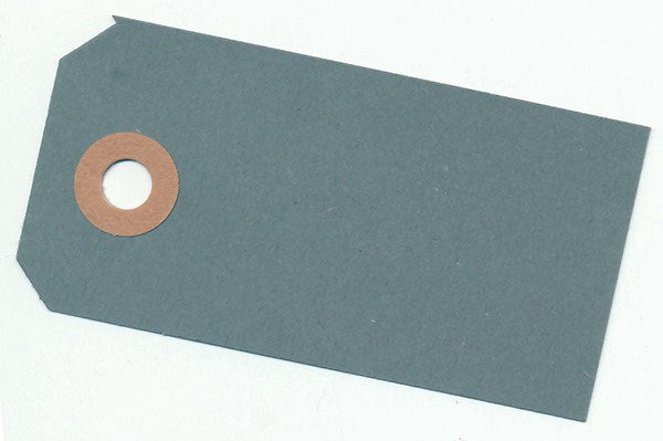 Manillamærke 40x80mm 10stk grå